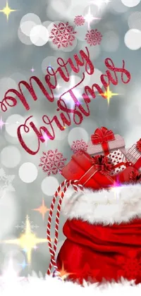 Christmas Ornament Greeting Celebrating Live Wallpaper