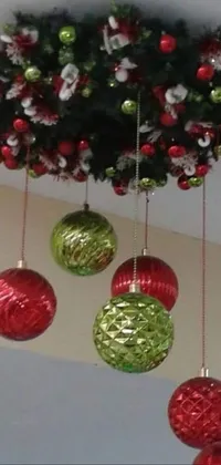 Christmas Ornament Light Holiday Ornament Live Wallpaper