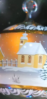 Christmas Ornament Light World Live Wallpaper
