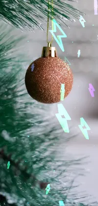Christmas Ornament Liquid Fluid Live Wallpaper