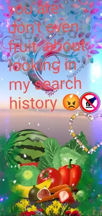don't fruit about it.  Live Wallpaper