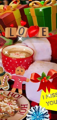 Christmas Ornament Textile Drinkware Live Wallpaper