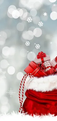 Christmas Ornament Textile Happy Live Wallpaper