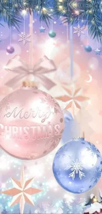 Christmas Ornament World Light Live Wallpaper
