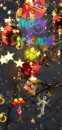 Christmas Tree Christmas Ornament Branch Live Wallpaper