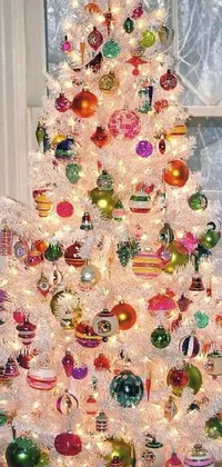 Christmas Tree Christmas Ornament Decoration Live Wallpaper
