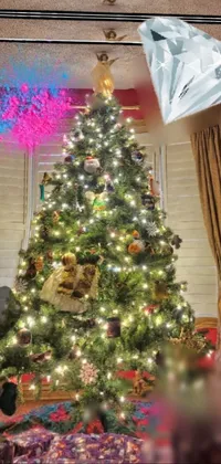 Christmas Tree Christmas Ornament Property Live Wallpaper