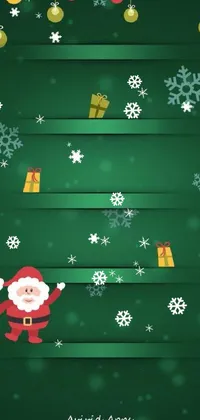 Christmas Tree Green Organism Live Wallpaper