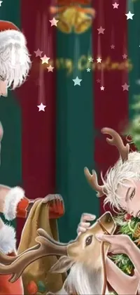 Christmas Tree Organism Toy Live Wallpaper