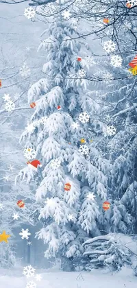 Snowy Winter Live Wallpaper