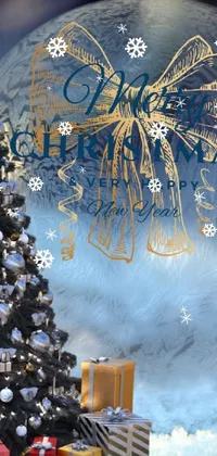 Christmas Tree World Font Live Wallpaper