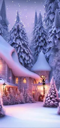 Christmas Tree World Light Live Wallpaper