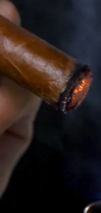 Cigar Tobacco Finger Live Wallpaper