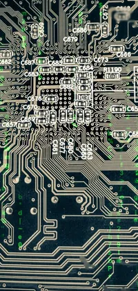 Circuit Component Urban Design Art Live Wallpaper