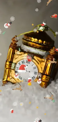 seasons greetings  Live Wallpaper