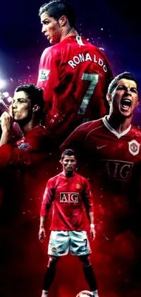 Cristiano Ronaldo Football Player 4K iPhone X Wallpapers Free Download