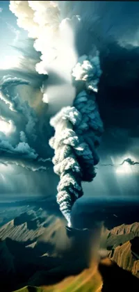 Cloud Atmosphere Ecoregion Live Wallpaper