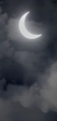Cloud Atmosphere Moon Live Wallpaper