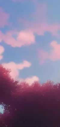 Get bewitched by this captivating anime live wallpaper featuring a serene and enchanting drawing of a woman standing on a green field, with a breathtaking sunset in the background