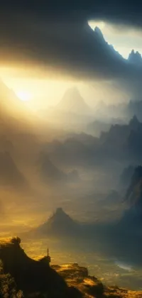 Get lost in the beauty of this live wallpaper for your phone