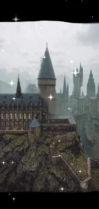 Experience the magic of Hogwarts with this stunning live wallpaper for your phone