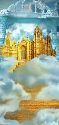 Cloud Building World Live Wallpaper