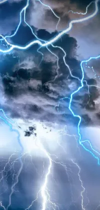 Cloud Lightning Storm Live Wallpaper