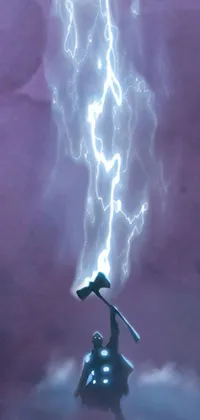 Cloud Lightning Thunder Live Wallpaper