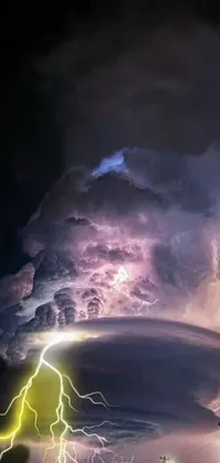 Cloud Lightning Thunder Live Wallpaper