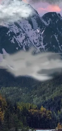 Cloud Mountain Atmosphere Live Wallpaper