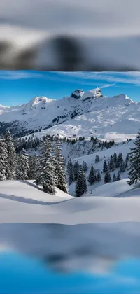 Snowy Mountain Live Wallpaper