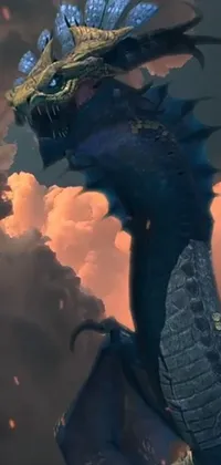 Cloud Mythical Creature Cg Artwork Live Wallpaper