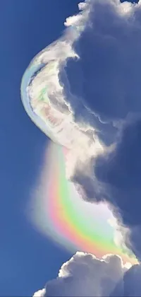 Cloud Rainbow Atmosphere Live Wallpaper