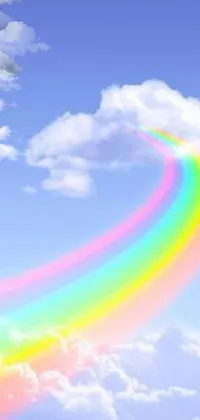 Cloud Rainbow Sky Live Wallpaper