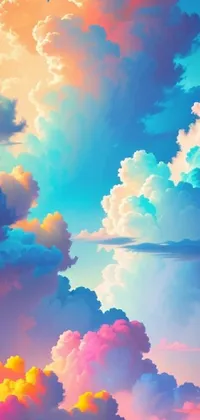 Cloud Sky Atmosphere Live Wallpaper