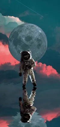 Bring outer space to life on your phone with this surrealistic live wallpaper