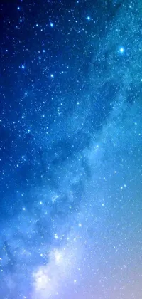 Transform your iPhone with this stunning live wallpaper featuring a night sky filled with twinkling stars and a unique microscopic texture