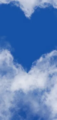 Cloud Sky Blue Live Wallpaper