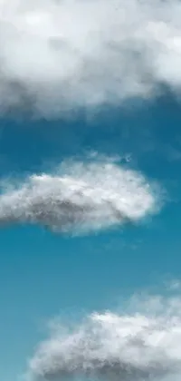 Cloud Sky Blue Live Wallpaper