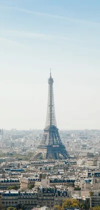 Bring Paris to life on your phone screen with the Eiffel Tower Live Wallpaper