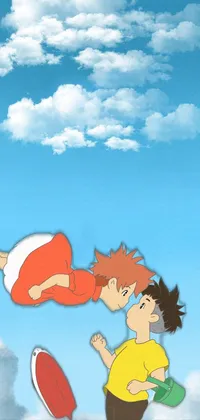 Cloud Sky Cartoon Live Wallpaper
