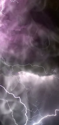 Cloud Sky Lightning Live Wallpaper