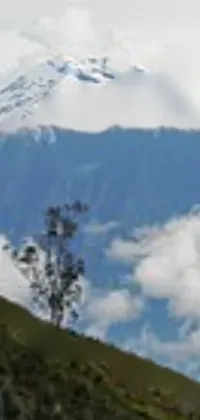 Cloud Sky Mountain Live Wallpaper
