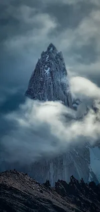 Cloud Sky Mountain Live Wallpaper