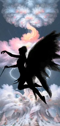 Cloud Sky Mythical Creature Live Wallpaper