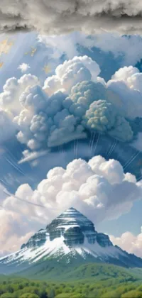 Cloud Sky Natural Landscape Live Wallpaper