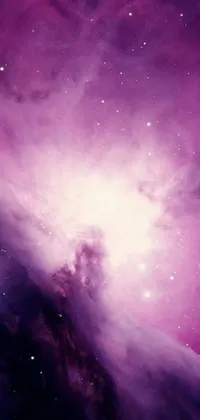Transform your phone screen into a breathtaking galaxy with this live wallpaper