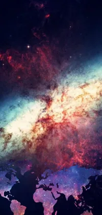 Experience the natural wonders of the universe with this mesmerizing live wallpaper for your phone
