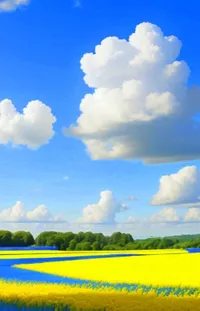 Cloud Sky Plant Live Wallpaper