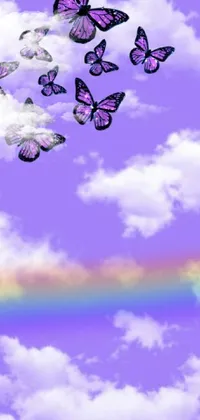 Cloud Sky Pollinator Live Wallpaper